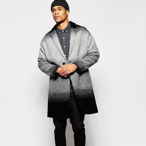 ASOS Overcoat in Italian Wool